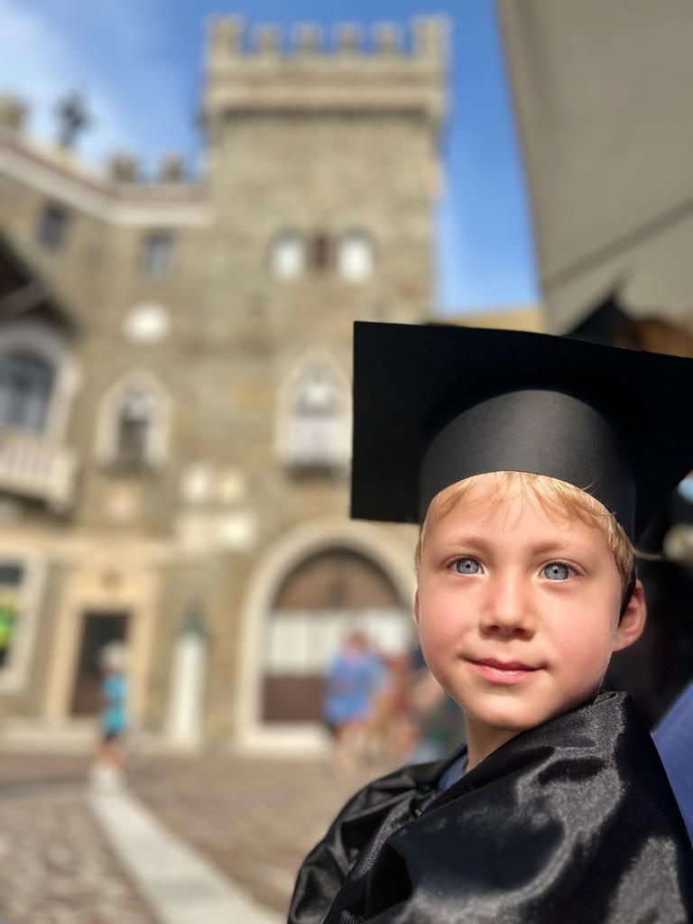 Kid graduation